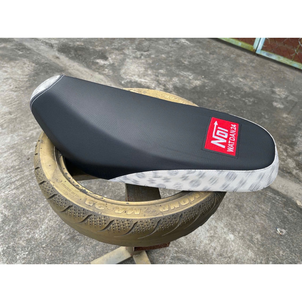 Yên Xe Điện Cap A Mẫu Noi Đỏ Phối Họa Tiết - Xe Điện Pega Cap A Hk Bike, Nijia,Pega Cap A, Hàng loại