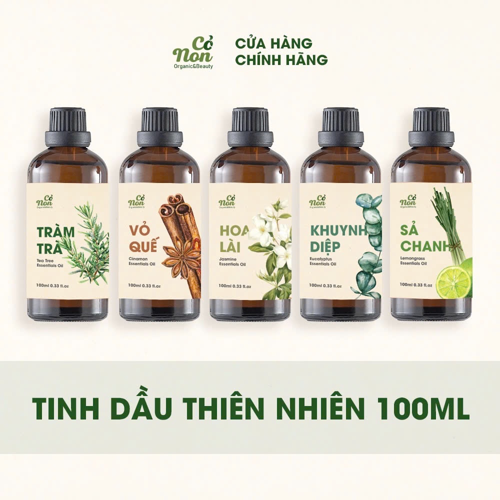 Tinh dầu thiên nhiên cỏ non nhập khẩu ấn độ dung tích lớn 100ml