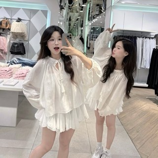 Set áo đũi phối chân váy xoè TẶNG KÈM ÁO TRONG, set đồ đi biển phong cách đáng yêu_LM82
