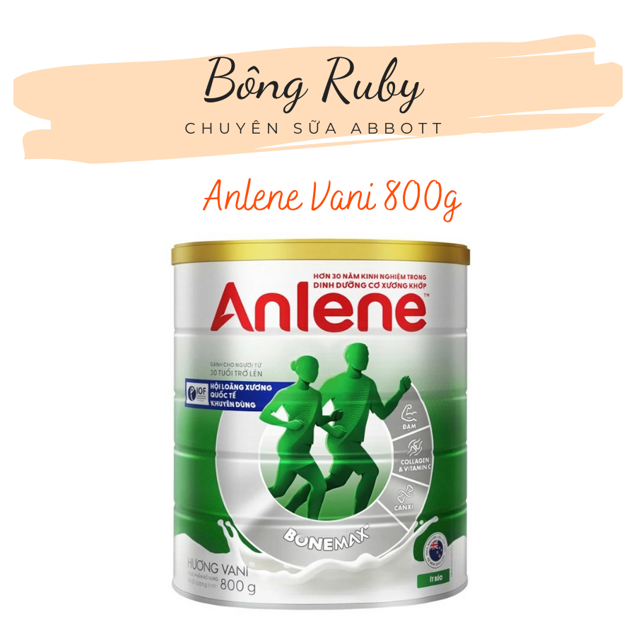 Sữa Bột Anlene Hương Vani 800g