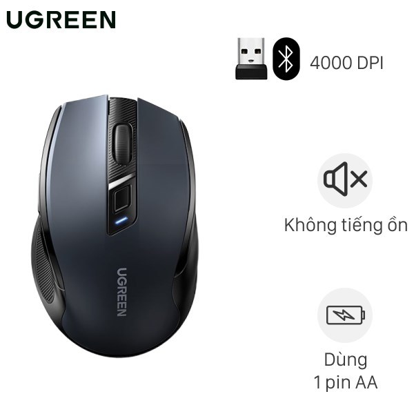 [HỎA TỐC] Chuột Không Dây Silent Ugreen MU006 Chính Hãng Bảo Hành 12 Tháng