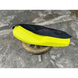 Combo Mút Da Yên 2 Tầng Gắn Exciter 150 - EX150 Da Yên Chỉ Đỏ