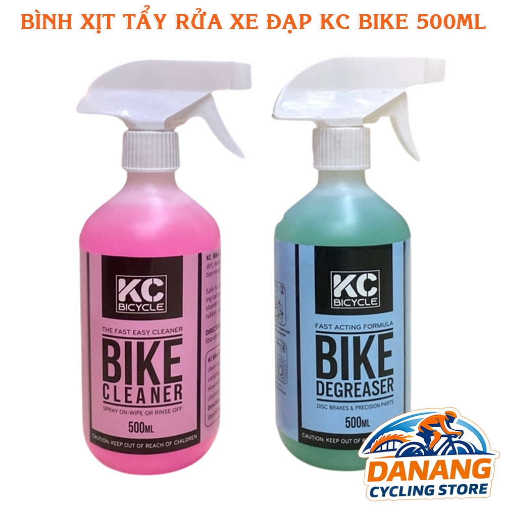 Bình Xịt Tẩy Rửa Xe Đạp KC BICYCLE 500ml – Dung Dịch Vệ Sinh Sên Khung Xe