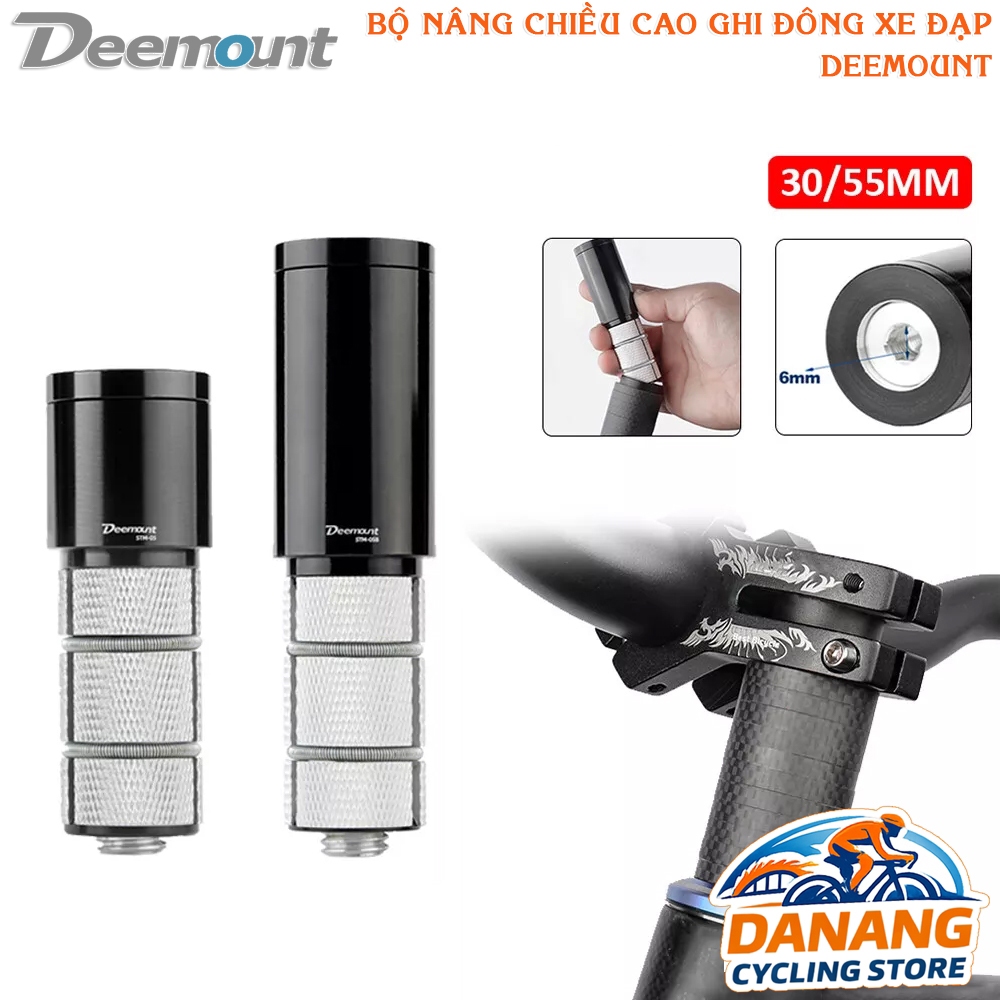 Bộ Nối Cổ Xe Đạp Tăng Chiều Cao Ghi Đông DEEMOUNT – Kiểu Mới