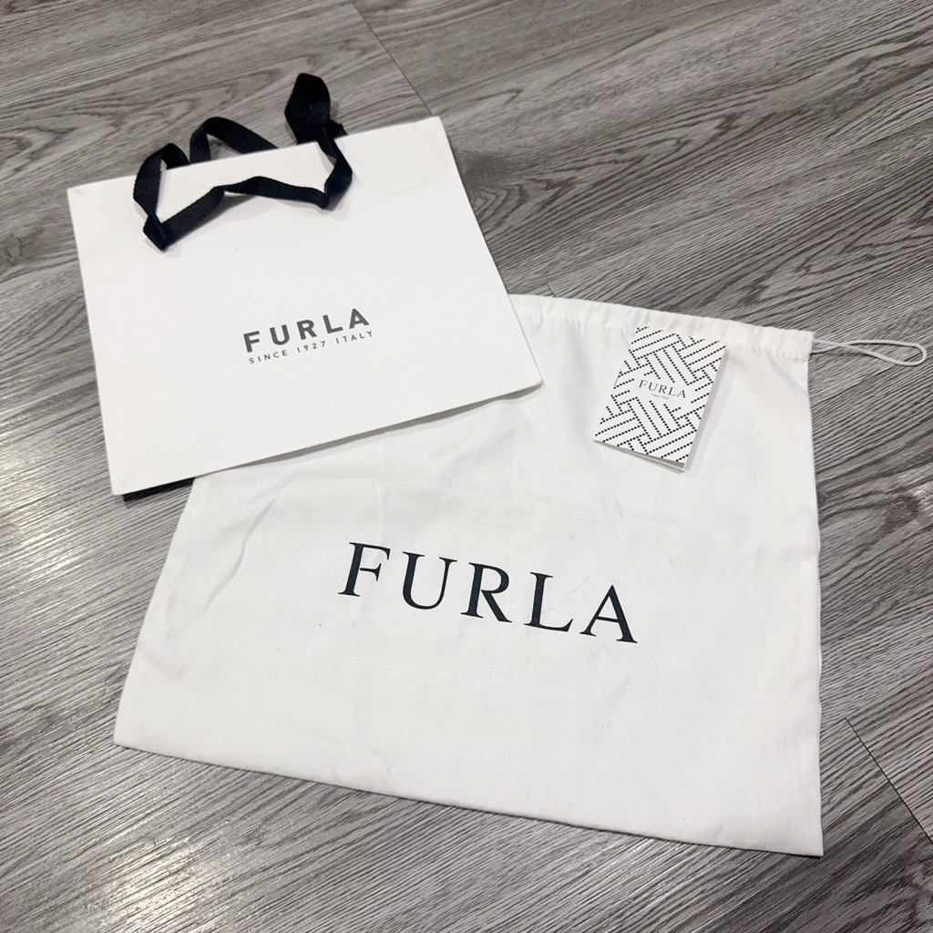 Túi vải Furla - túi giấy Furla - sổ  , dustbag bảo vệ túi