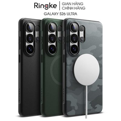 Ốp lưng Samsung Galaxy S26 Ultra RINGKE Onyx Magnetic