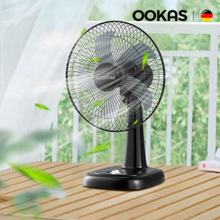 OOKAS Quạt cây 5 cánh xa quay 120 độ-Quạt điện - quạt bàn - Quạt đứng lỡ -hoạt động êm á