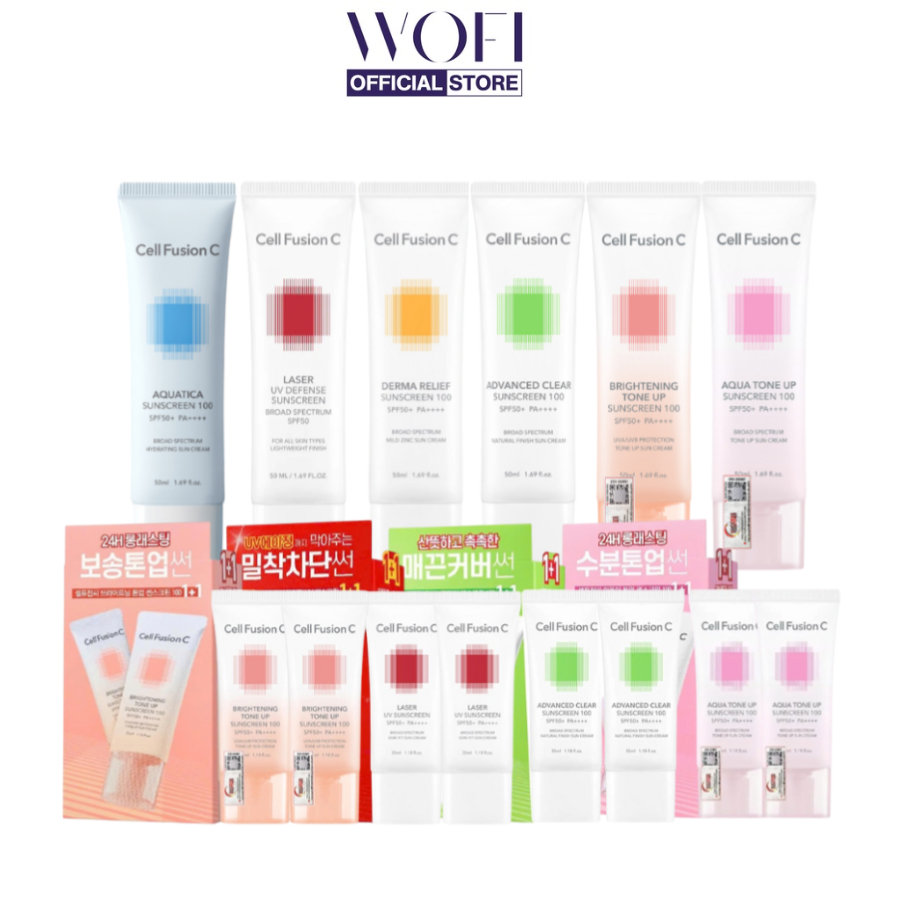 Kem chống nắng bảo vệ da Cell Fusion C Sunscreen 100 SPF 50+/PA++++