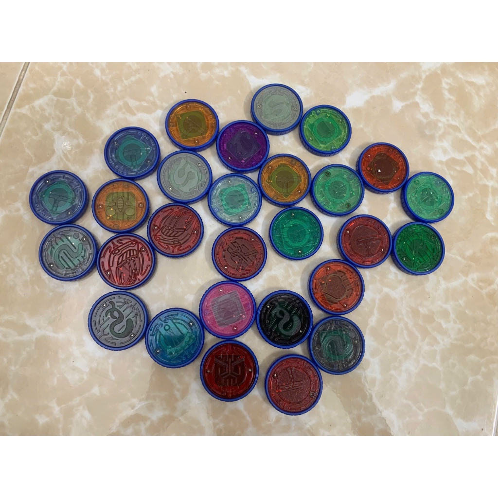 Candy/GSP Core Medal - Hiệp Sĩ Mặt Nạ Đồng Xu OOO Ozu O Medals - Coin Đồ Chơi Mô Hình Chính Hãng Nhậ