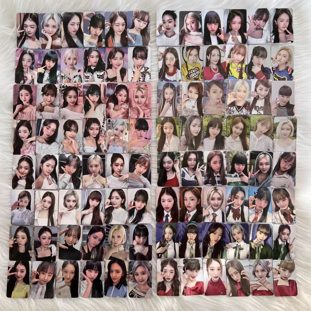 Set card ảnh unoff IVE Wonyoung, Yujin, Rei, Leeseo, Gaeul, Liz - ELEVEN, Love Dive, After Like