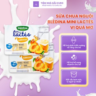 [Date 06/04/26] Combo 2 vỉ = 12 hộpSữa Chua Blédina Vị Mơ thanh mát