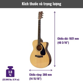 Đàn Guitar Acoustic YAMAHA FS100C