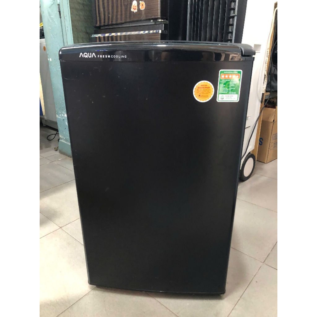 Tủ lạnh Aqua 90L AQR-D99FA(BS) mới 95% date 2023