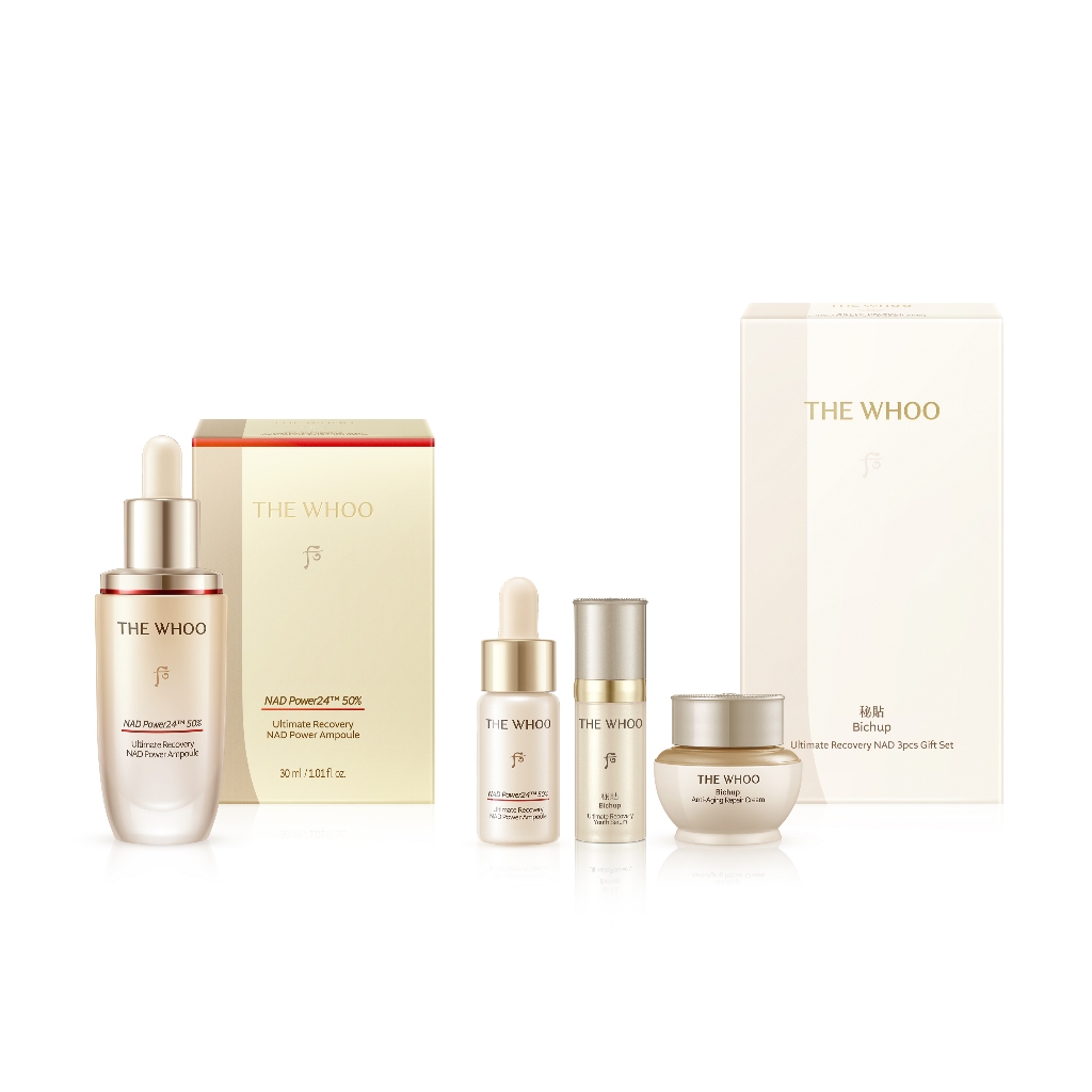 Hannah Olala Daily x Whoo x Tinh chất tăng cường, hỗ trợ ngừa lão hóa Bichup Ultimate Recovery NAD Power Ampoule | BigBuy360 - bigbuy360.vn