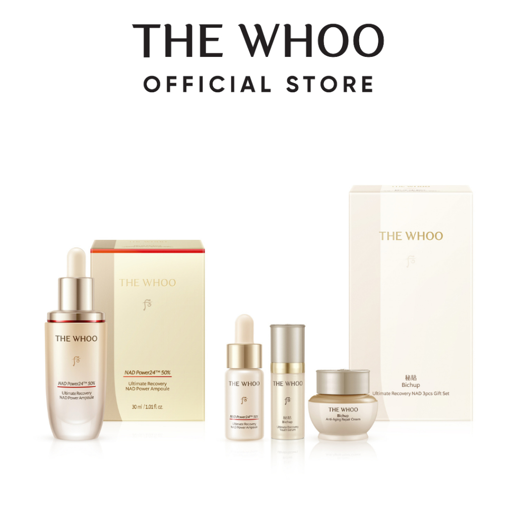 Hannah Olala Daily x Whoo x Tinh chất tăng cường, hỗ trợ ngừa lão hóa Bichup Ultimate Recovery NAD Power Ampoule | BigBuy360 - bigbuy360.vn