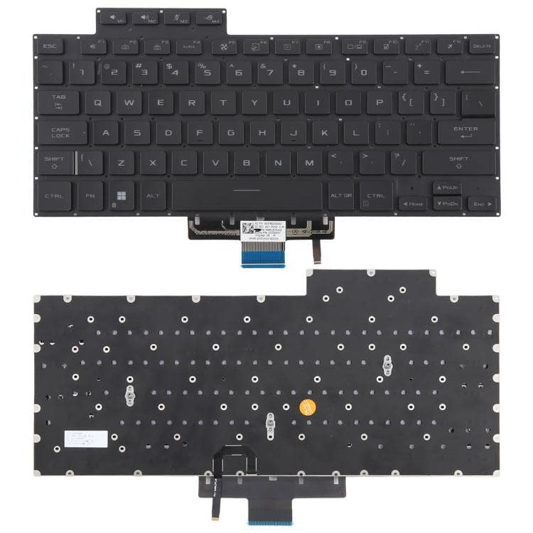 ⚡Bàn phím Asus Rog G15 GA503 GA503Q GA503QS GU603 GU603H GU603Z V202526BS1 US Phím đen Chữ trắng