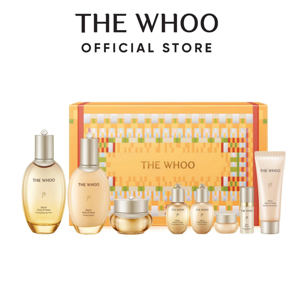 [THE WHOO OFFICIAL] Bộ dưỡng ẩm chống lão hóa Đông y WHOO Gong Jin Hyang Firming | BigBuy360 - bigbuy360.vn