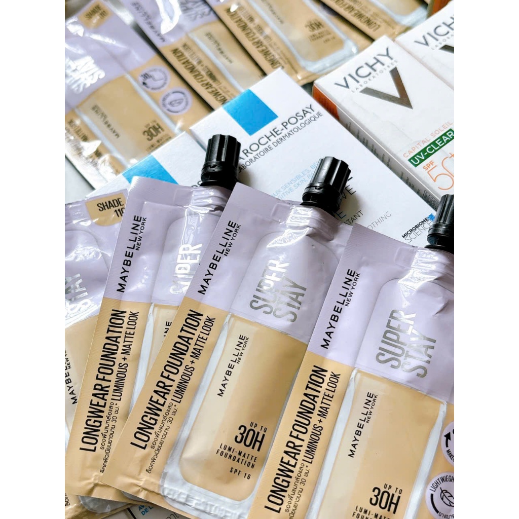 [Gói Mini] Kem Nền Maybelline Bắt Sáng Che Phủ Siêu Nhẹ #110