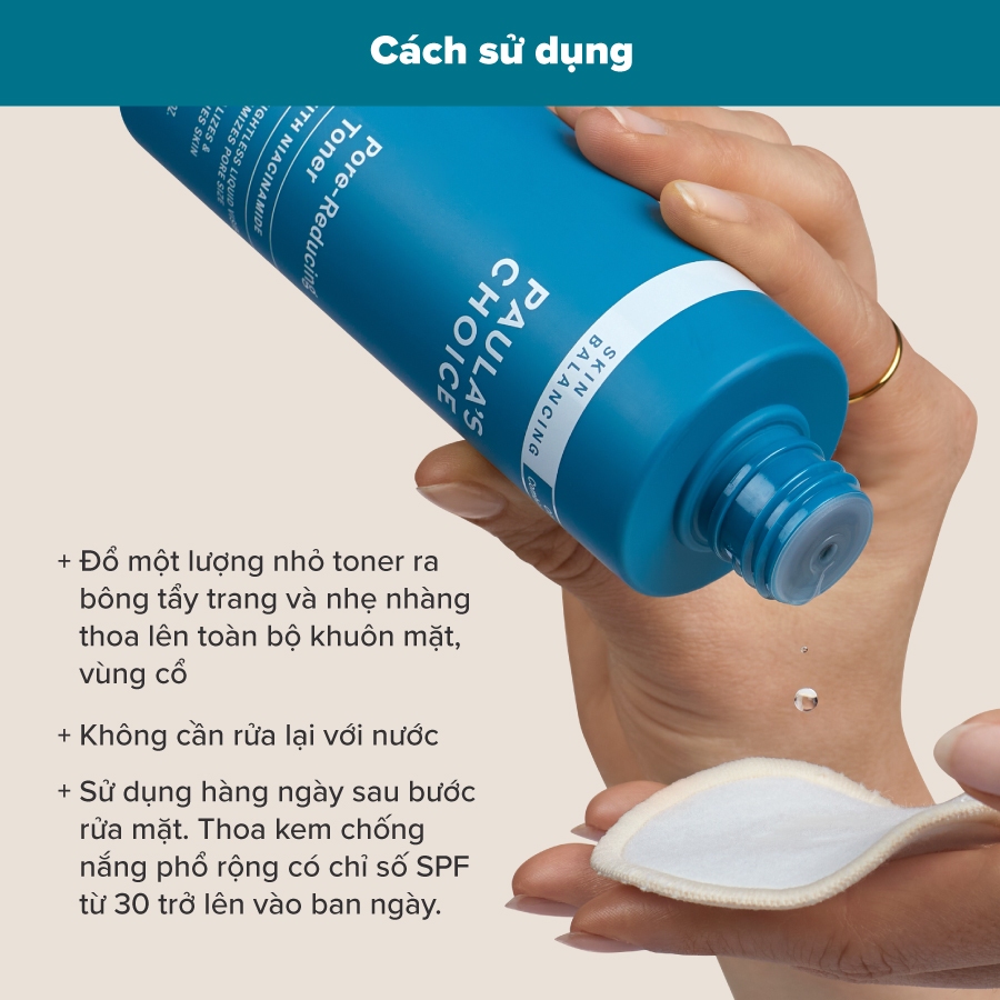 Toner cấp ẩm, se khít lỗ chân lông Paula’s Choice Skin Balancing Pore Reducing Toner 30ml 1357 | BigBuy360 - bigbuy360.vn