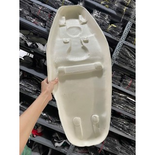 Mút Yên 2 Tầng Cho Wave Nhỏ, Wave Thái, Wave Zx, Form Yên Mút Trắng