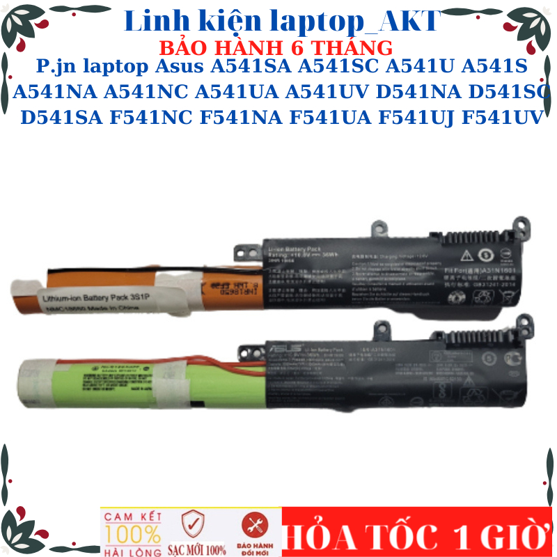 Sạc Pin Asus A541SA A541SC A541U A541S A541NA A541NC A541UA A541UV D541NA D541SC D541SA F541NC F541N