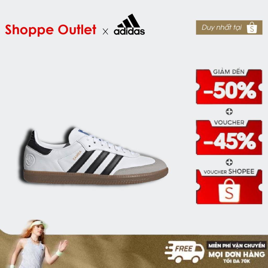 [ CHÍNH HÃNG ] Giày sneaker adidas Samba Vegan, Giày sneaker Nam & Nữ