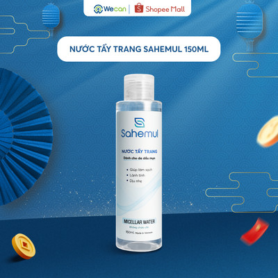 [Quà tặng] Nước tẩy trang Sahemul 150ml