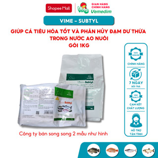 Vemedim Vime-subtyl cá, vi sinh cải thiện môi trường ao nuôi, gói 1kg