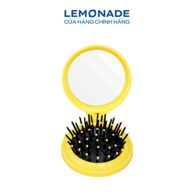 Gương lược gấp tiện lợi Lemonade Mirror With Comb