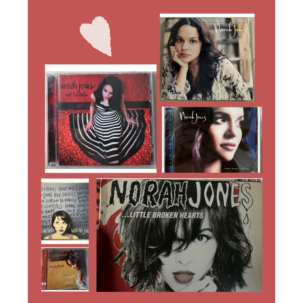CD used - Norah Jones (Vocal / Jazz / Folk)   - Feels Like Home (2004) - Not Too Late (2006) - come 