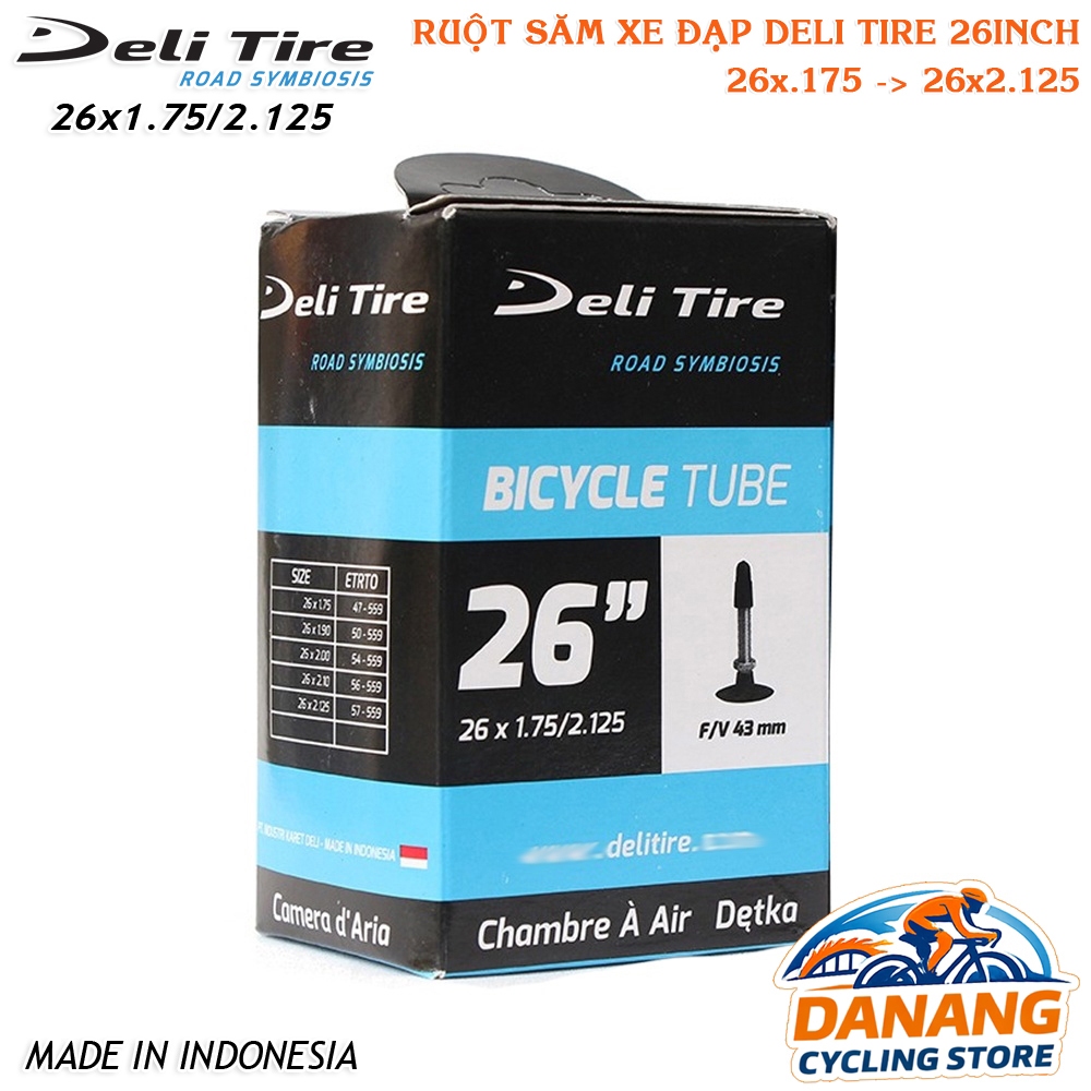Ruột (Săm) Xe Đạp Deli Tire 26 Inch (1.75-2.125)