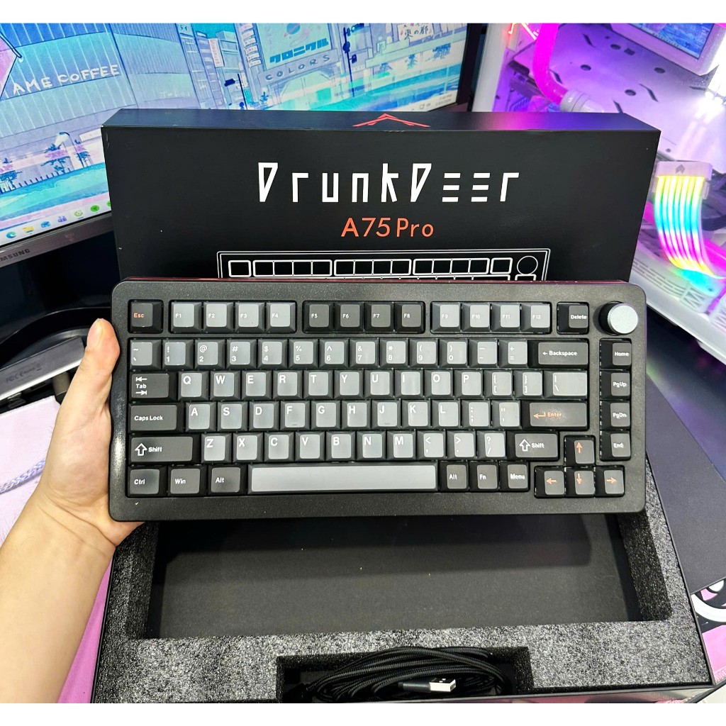 Bàn phím từ HE DrunkDeer A75 Pro | Magnetic Switch - Rapid Trigger , giá rẻ nhất thị trường