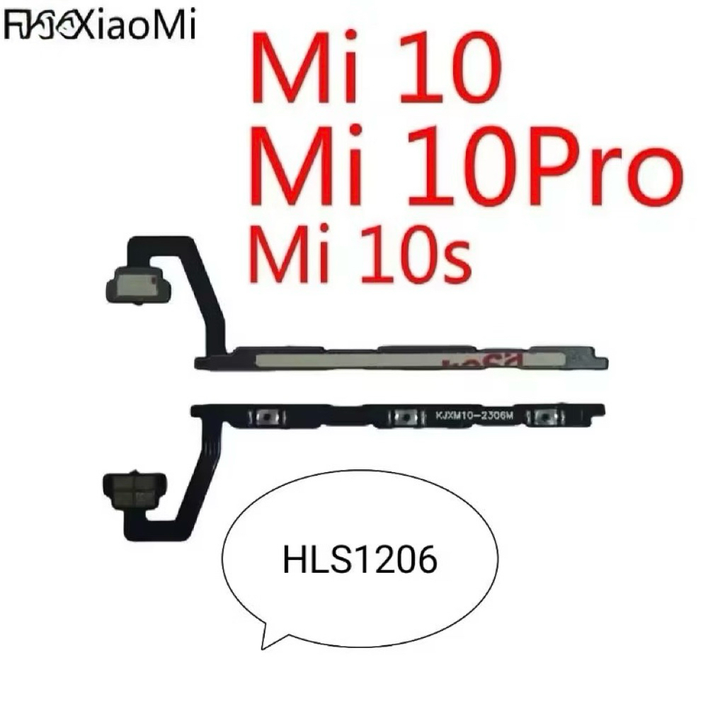 Cáp nguồn âm lượng xiaomi Mi 10S 5G