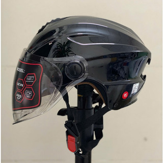 Mũ bảo hiểm nửa đầu kính dài Sundyhelmetsize 57-60cm XL