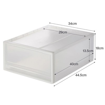Hộp Lưu Trữ Nhựa S/M/L MUJI