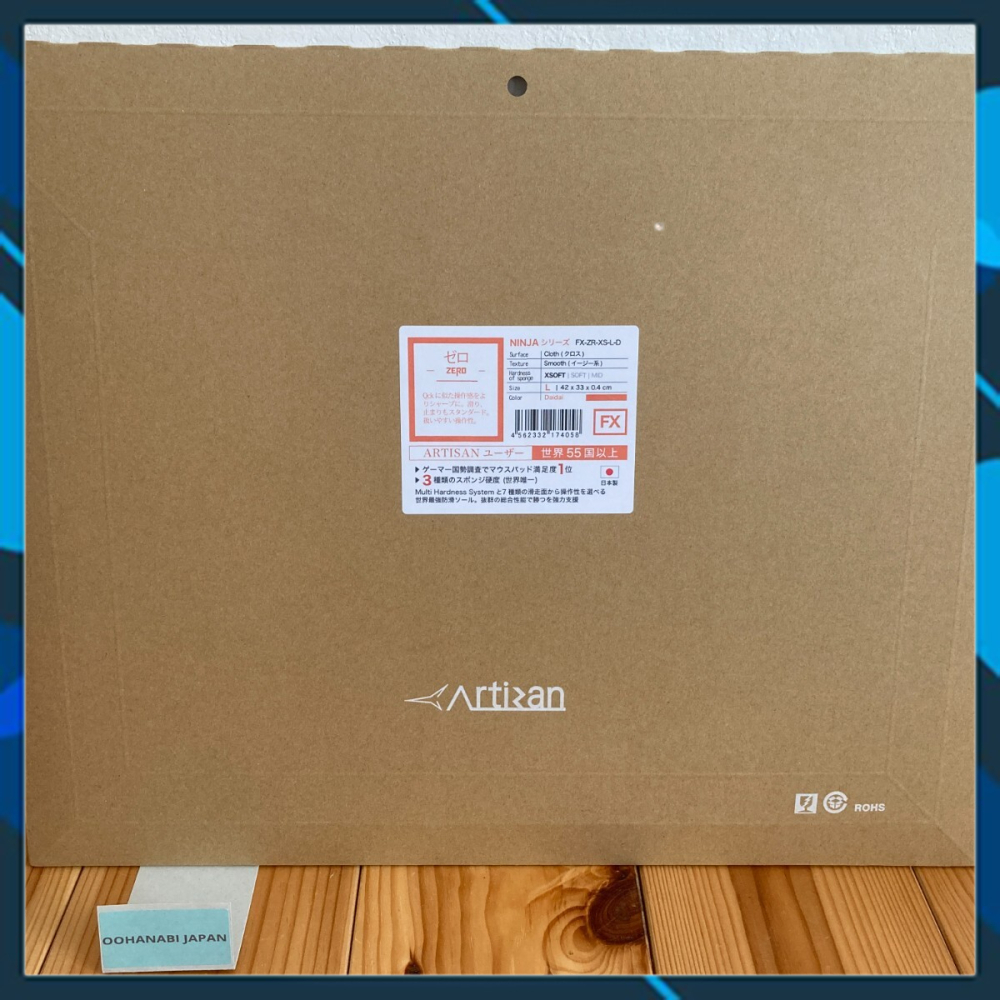 [HỎA TỐC] Lót chuột Artisan NINJA FX Zero / Type99 Control cho Gaming FPS