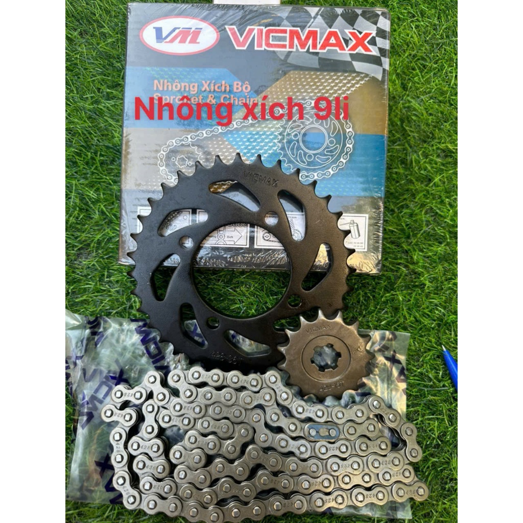 Nhông sên đĩa xe máy,Nhông xích vicmax,Nhông xích xe máy,Nhông xích xe drem,wave,rs,w110,siriu,excit