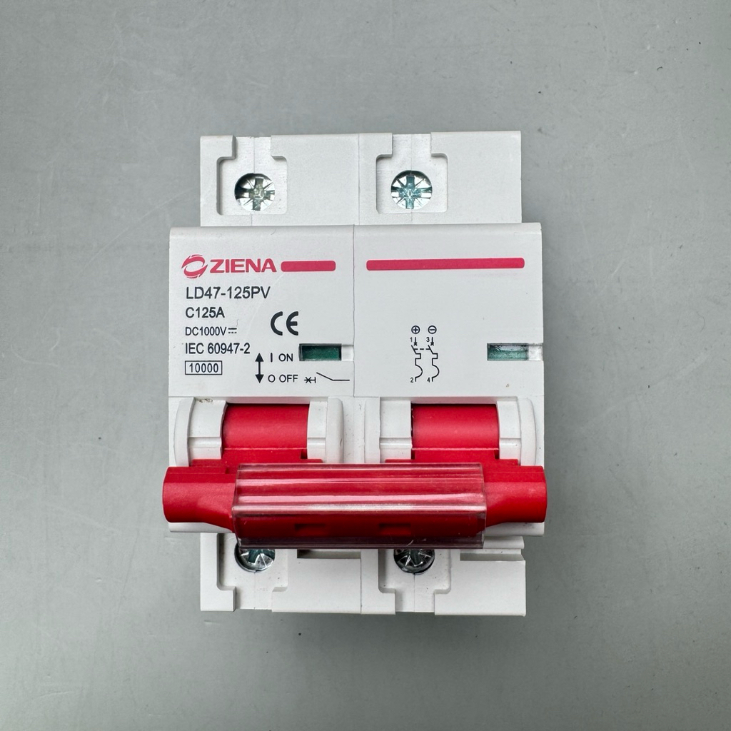 CB DC 125A 1P 2P 1000V