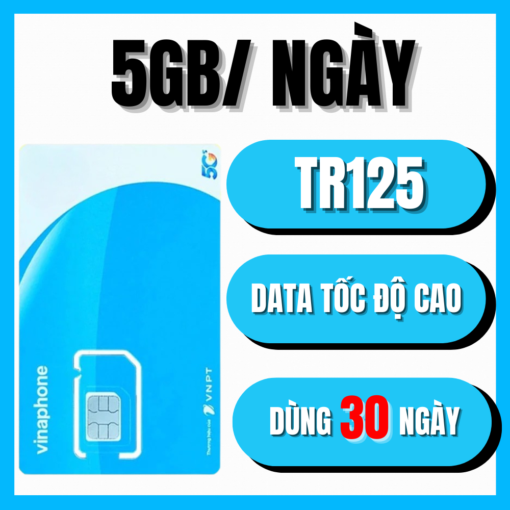 Sim /ESIM Vinaphone 5G Tặng Data Kèm Phút Gọi - Sim Du Lịch Việt Nam Ngắn Ngày Dùng Toàn Quốc