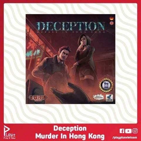 [Chính hãng] Board Game Deception: Murder in Hong Kong