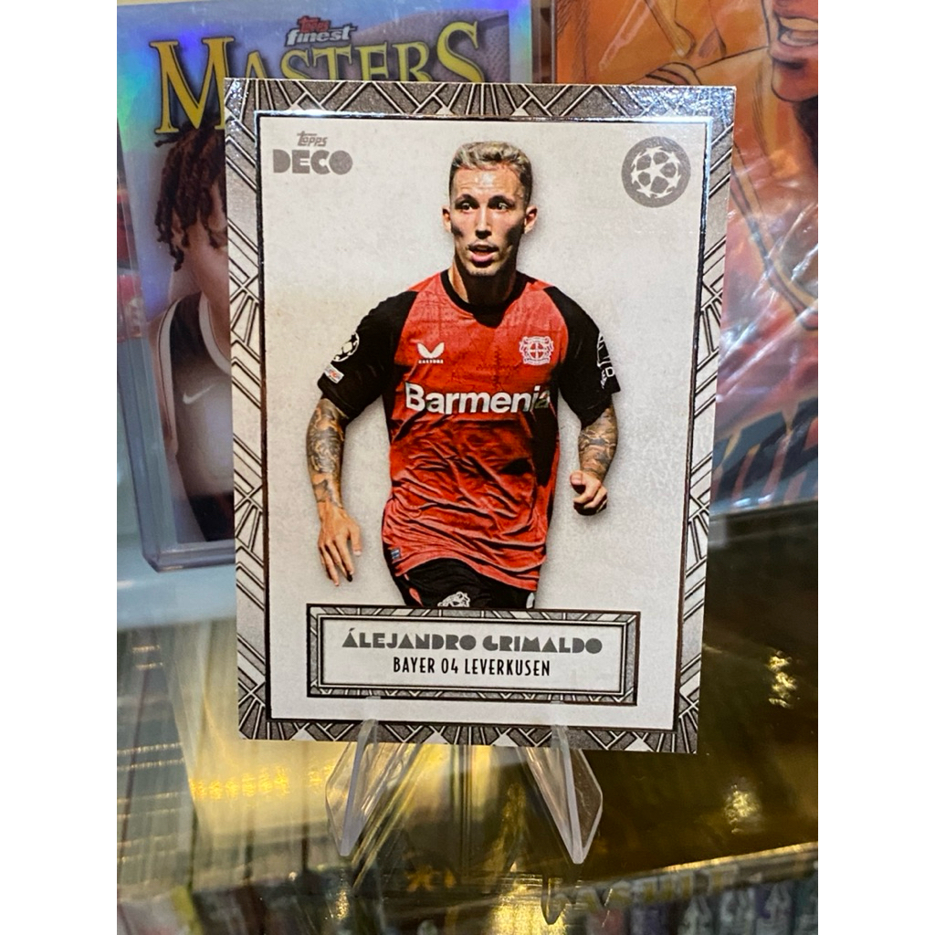 Thẻ Cầu Thủ Grimaldo Topps Deco 2024-25 Bayer Leverkusen