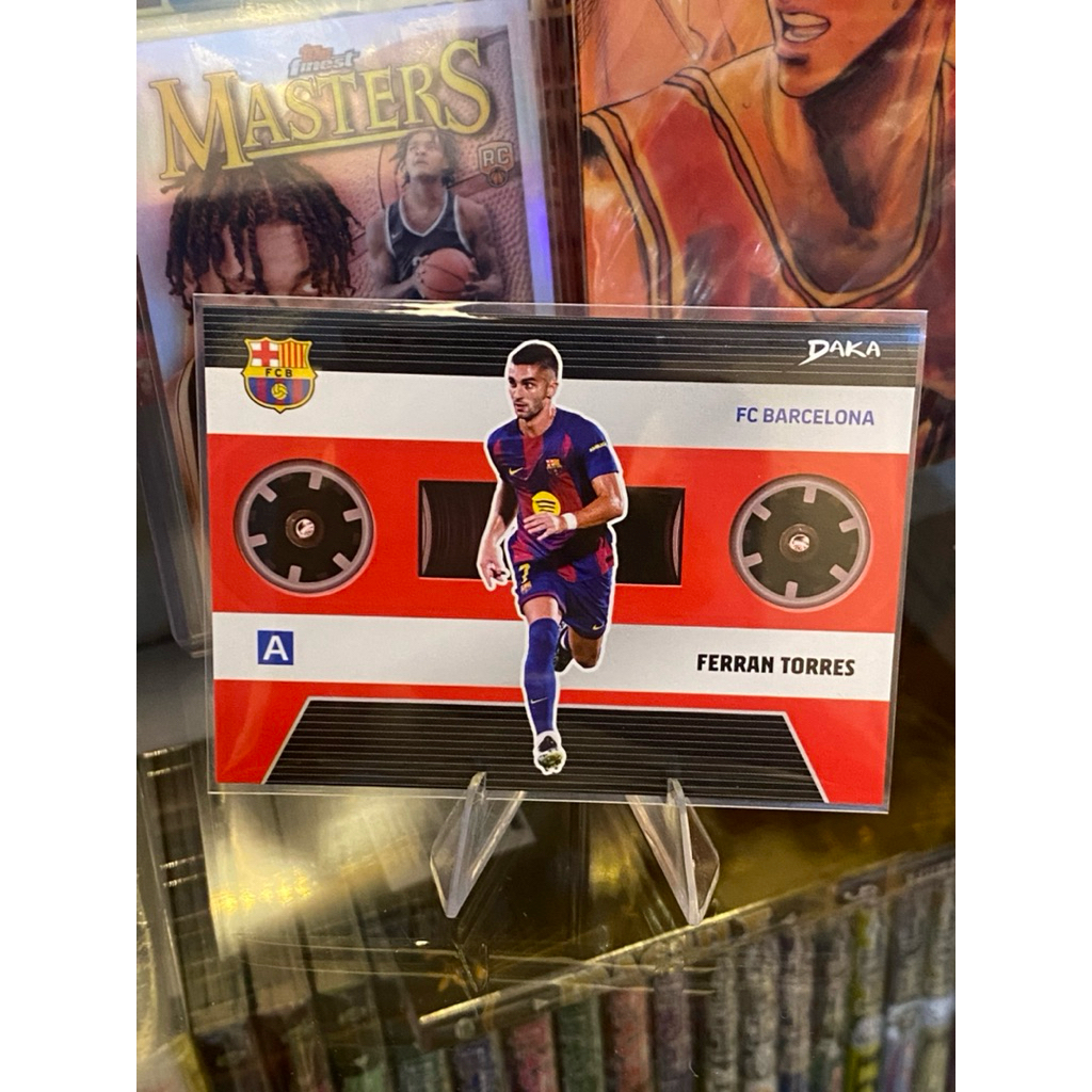 Thẻ Cầu Thủ Ferran Torres Daka Barcelona 2025/26 Thẻ Ngang