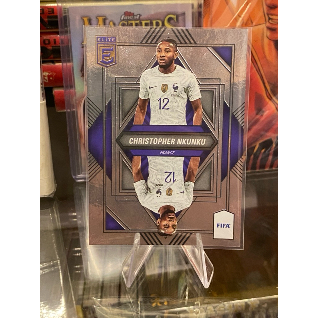 Thẻ Cầu Thủ Nkunku Panini Donruss Elite FIFA Soccer 2022-23 France No.14