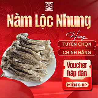 Nấm Lộc Nhung khô hàng LOẠI 1 nguyên cây,HÚT CHÂN KHÔNG hương vị thuần khiết từ thiên nhiên, hàng xuất khẩu - Namlienhoa