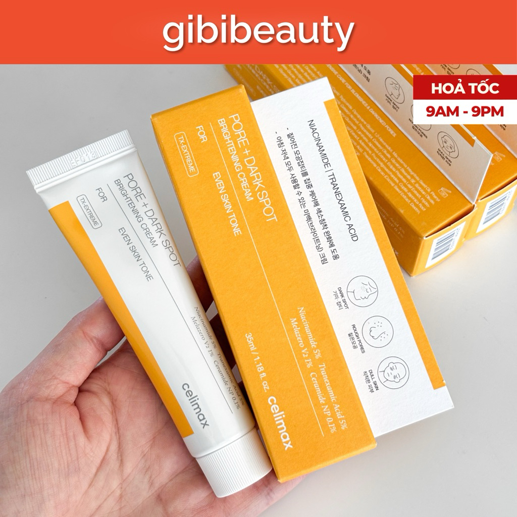 Kem dưỡng sáng da CELIMAX Pore Dark Spot Brightening Cream 35ml
