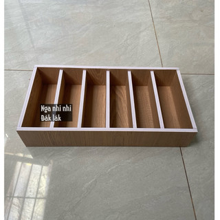 Khay thu ngân đứng 6 ngăn 35cm x 18cm