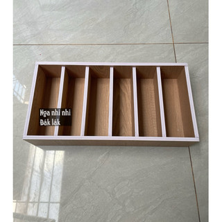 Khay thu ngân đứng 6 ngăn 35cm x 18cm
