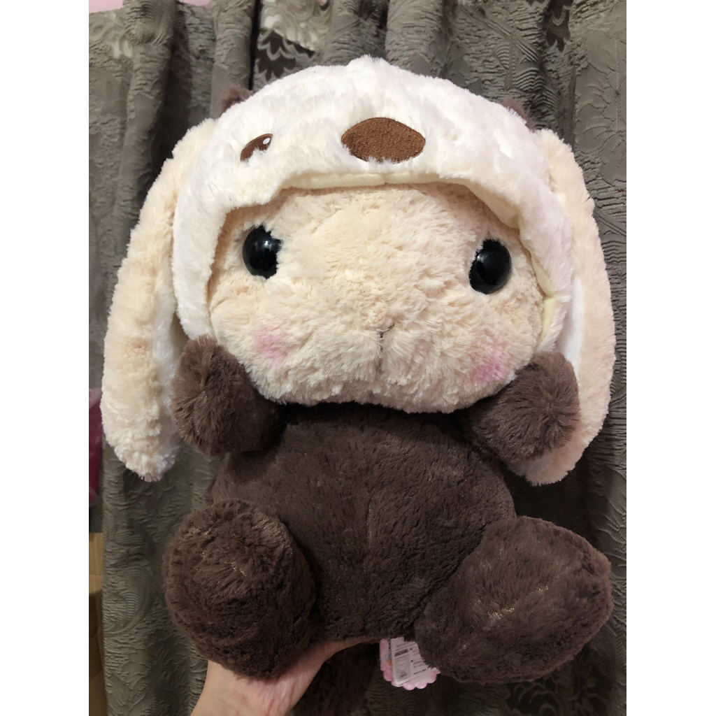 Gấu bông thỏ Loppy Amuse cosplay rái cá 45cm