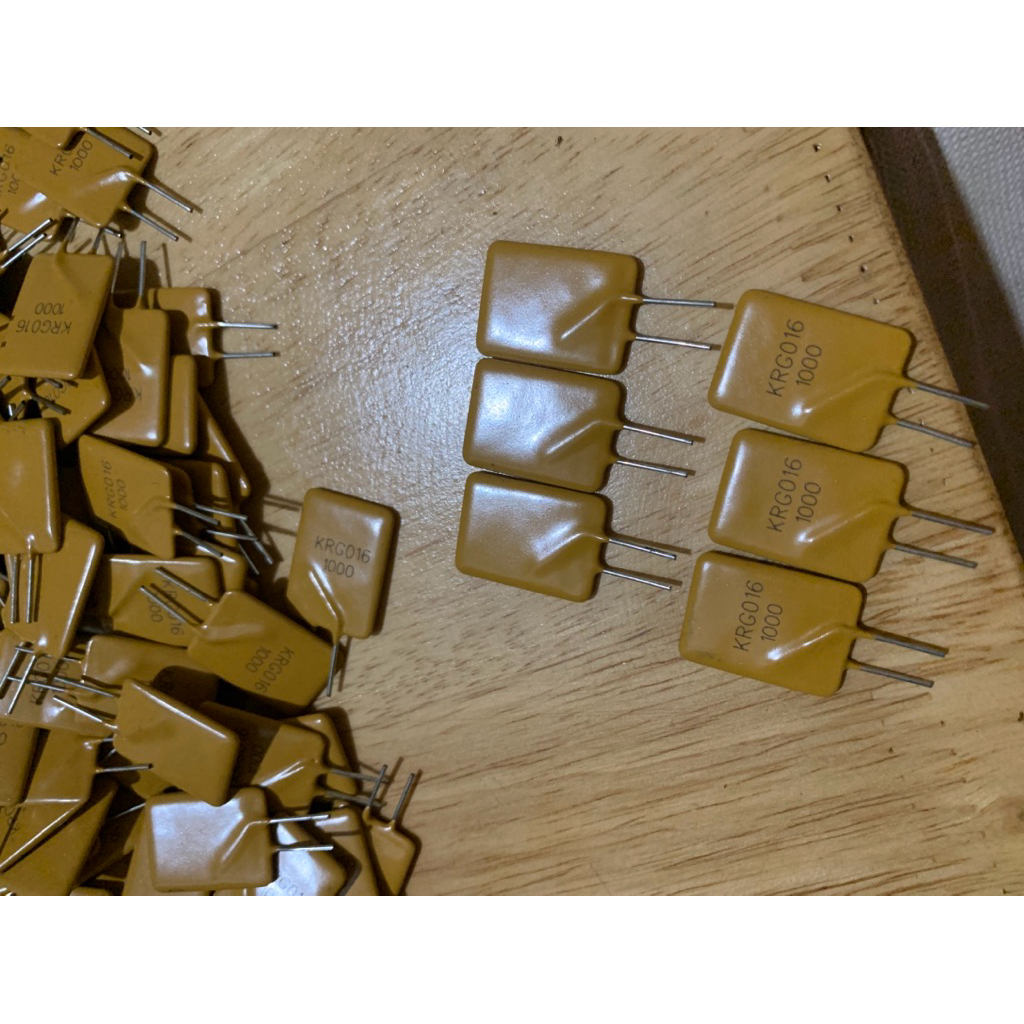 10 cai-Cầu chì tự phục hồi PTC KRG016 1000 (16V 10A) - Linh kiện bảo vệ mạch chính hãng THINKING