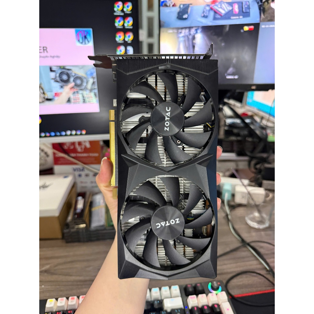 VGA - Card Màn Hình ZOTAC GAMING RTX 2060 6G | RTX 2060 Super 8GB D6